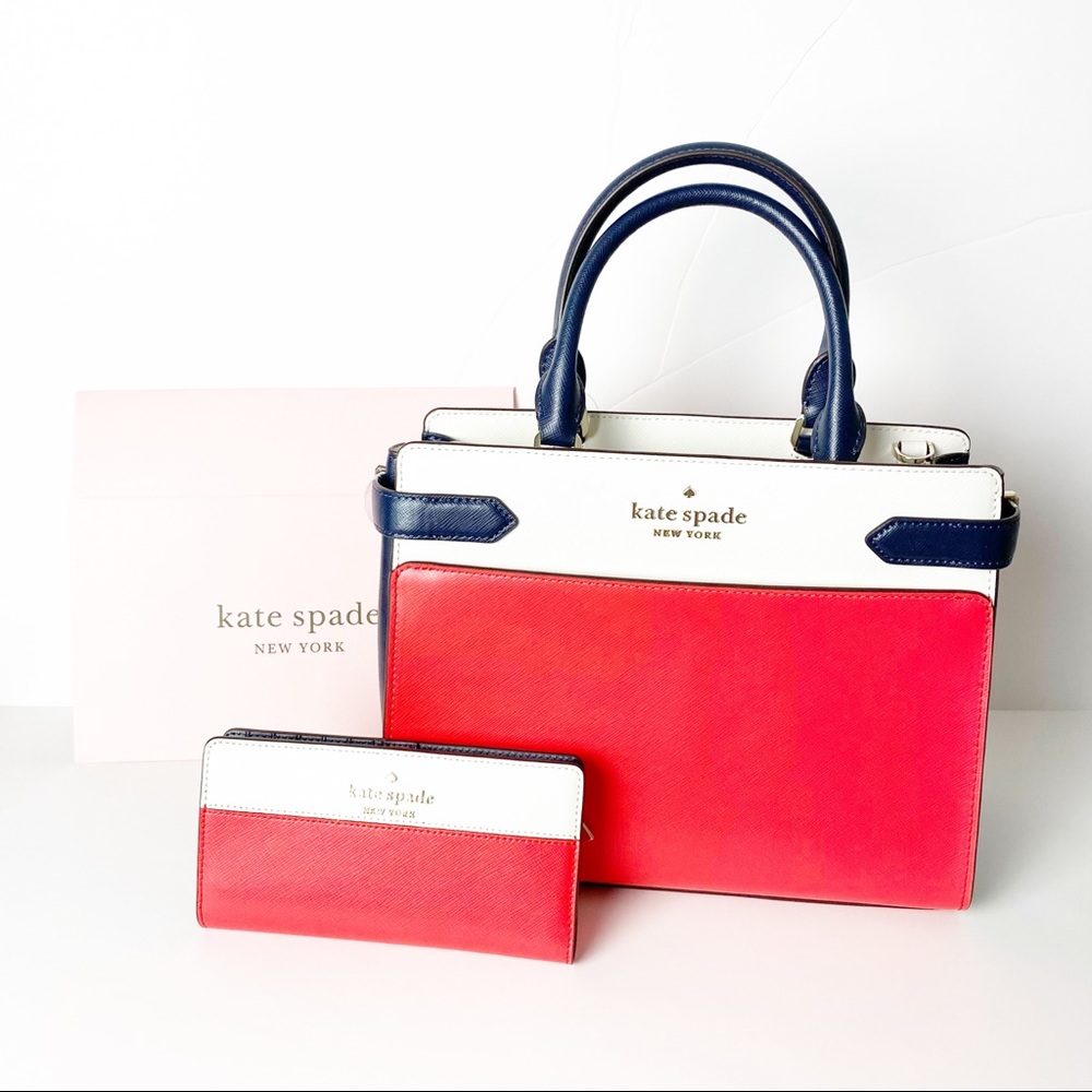 KATE SPADE BIFOLD WALLET AND SATCHEL NWT